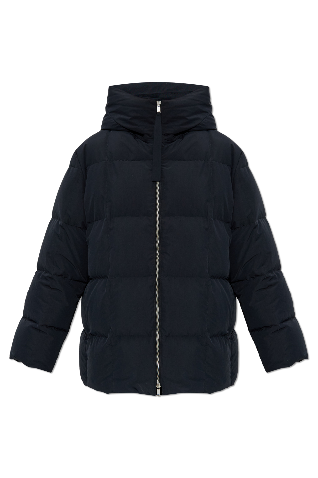 Navy blue Down jacket with hood JIL SANDER+ - Vitkac Canada